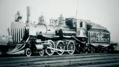He had a seven
car special train, - Theodore Roosevelt