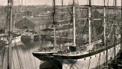 He was a ship broker and frantically
busy selling space for cargo - A House Through Time