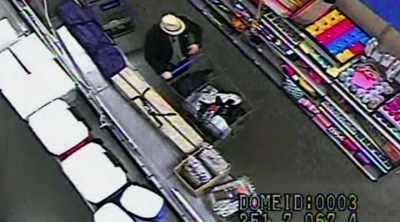 He has a shopping cart that
he's putting things into, - Dr. Death: The Undoctored Story