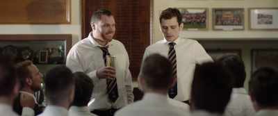 - He is a stag
lad, he is a stag lad, - In from the Side