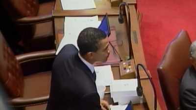 He was able to sort of learn
his way - Obama: In Pursuit of a More Perfect Union