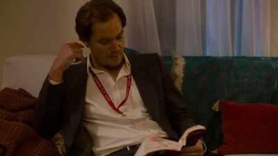 He was about my age, my height,
wearing a long tweed overcoat - A Little White Lie