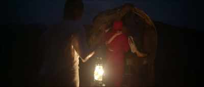 He acquires the tech at night,
heads to his hotel, - Tumbbad