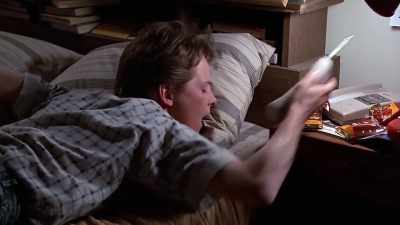 He was actually overseas with Family Ties, - The Movies That Made Us