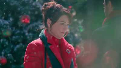He actually works at the
Christmas tree lot - Christmas Keepsake