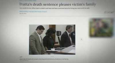 He´s currently awaiting
execution on death row - The Lesson Is Murder