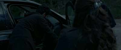 He adjusted his car seat before leaving. - Badla