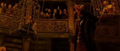He ain't earned a death He ain't earned a death at my handsNo He'll walk amongst you marked with shamea freak worthy of Barnum's Museum of WondersGod's only man spared by the Butcher - Gangs of New York