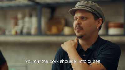 He also chooses
a cheaper cut of meat - Eva Longoria: Searching for Mexico