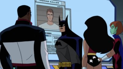 He also claims he's from the 31st century - Justice League vs the Fatal Five