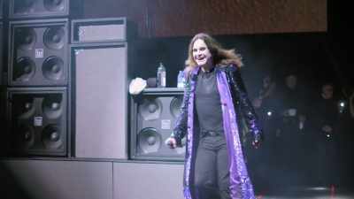 He always has a huge smile on his face - Biography: The Nine Lives of Ozzy Osbourne