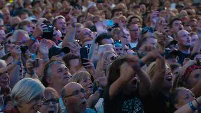 He always finds
a space for humor. - Road Diary: Bruce Springsteen and The E Street Band