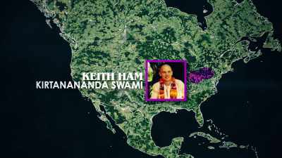 He always, right
under the surface, - Krishnas: Gurus. Karma. Murder.