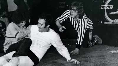 He was always the referee
when all the intergender matches - Tales From the Territories