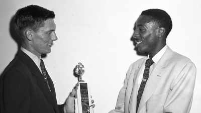 He was an accidental activist
when he broke the mile record - Right to Offend: The Black Comedy Revolution
