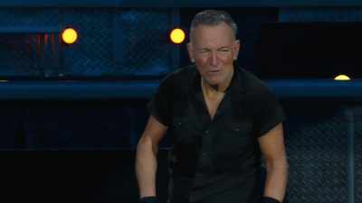 He has an amazing - Road Diary: Bruce Springsteen and The E Street Band
