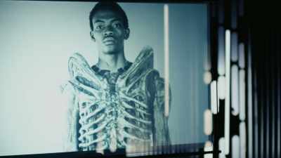 He was an art student.
He was about 7'4". - James Cameron's Story of Science Fiction