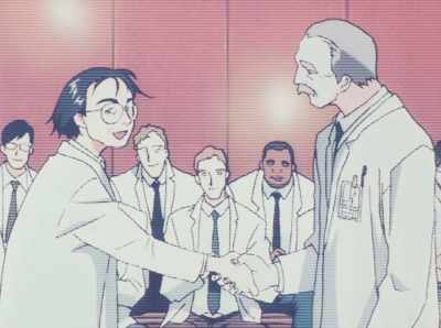 He applied his intellect to
the Hyperspace Gate Project, - Cowboy Bebop