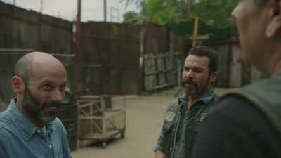 He was arguing with a
woman and he chased after her. - Mayans M.C.
