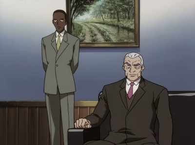 He even arranged for his
operatives to carry chess pieces - Cowboy Bebop