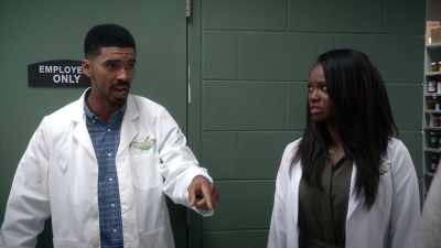 He assaulted me.
He has a warrant out - Tyler Perry's The Oval