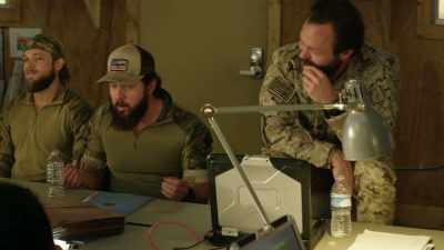 "He was banging the cocktail
waitress, two at a time." - SEAL Team
