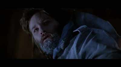 He battles an alien creature in sub-zero
temperatures. - In Search of Darkness