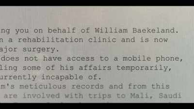 He has been in
a rehabilitation clinic - Generation Hustle