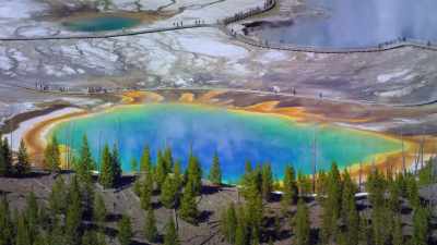 He believed that
Yellowstone would be a place - Yellowstone: One-Fifty