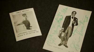 He believed that the laxatives - Louis Armstrong's Black & Blues