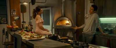 He believes that pizza
should be round - Little Italy