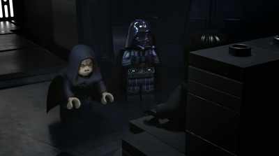 He betrays me,
throws me down a reactor shaft, - LEGO Star Wars Holiday Special