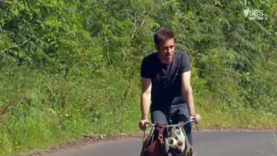 He once boasted he cycled 72 miles
from Stonehaven to Blairgowrie - Scotland from the Sky