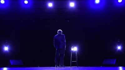 He was born on Valen--
actually, February 13th, - Lewis Black: Thanks for Risking Your Life