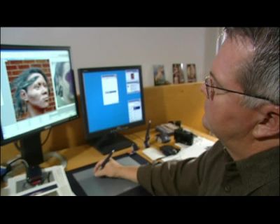 HE BORROWS BROWS
FROM ANOTHER PHOTO. - How It's Made