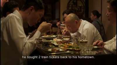 He bought 2 train tickets back to his hometown. - The Bold, the Corrupt and the Beautiful