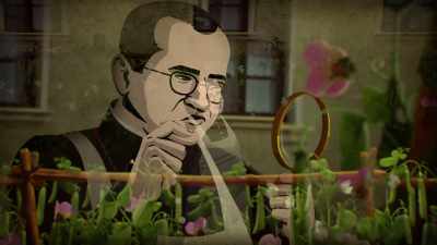 He bred tens of
thousands of them, - Cosmos: Possible Worlds