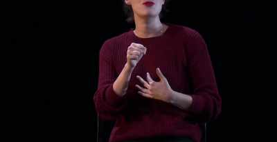 He brings his hand to his mouth
and he coughs. - Great British Theatre
