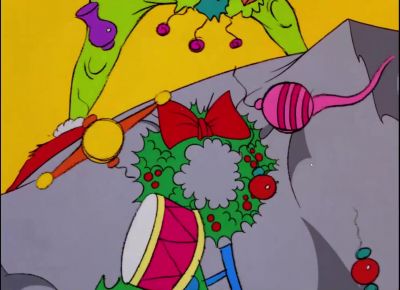 He brought everything back - How the Grinch Stole Christmas!