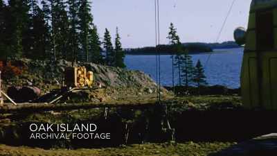 He brought in
a mechanized clamshell digger - Beyond Oak Island