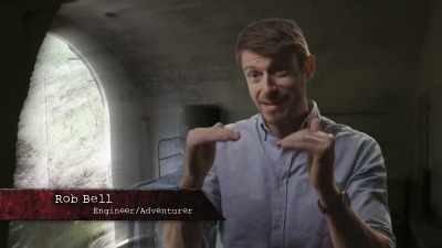 He built 29 tunnels and down
there he had munitions stores. - Secret Nazi Ruins