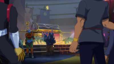 He built me a billow-bike. - Masters of the Universe: Revolution