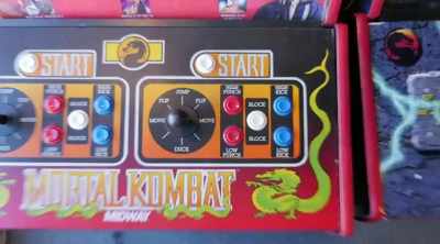 - He buried it in some
button, joystick combination - Insert Coin