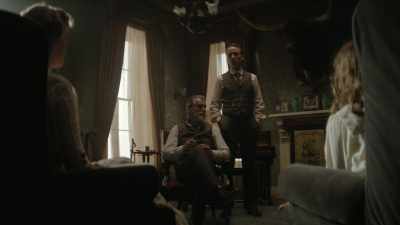 He burned down
Niles' bar, - The Son