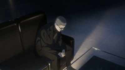 He even burned his face, - Psycho-Pass: Providence