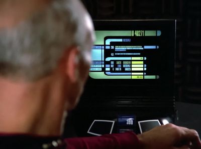 He calls that a little adventure. - Star Trek: The Next Generation