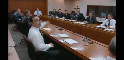 He came in, he sat down,
and then, you know… - Fugitive: The Curious Case of Carlos Ghosn