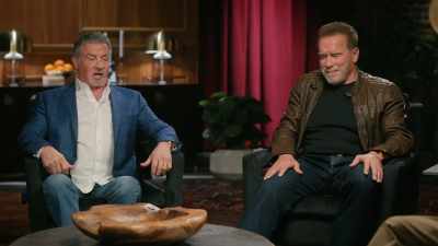 He came, he saw, he conquered.
That's it, really simple. - Arnold & Sly: Rivals, Friends, Icons