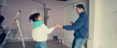 He can dance well.
He's had a course in I don't know what - The Innocent