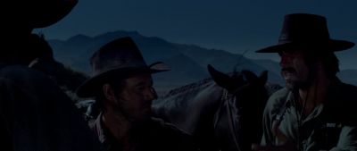 He can ride double with me 'til we come across some body else - High Plains Drifter